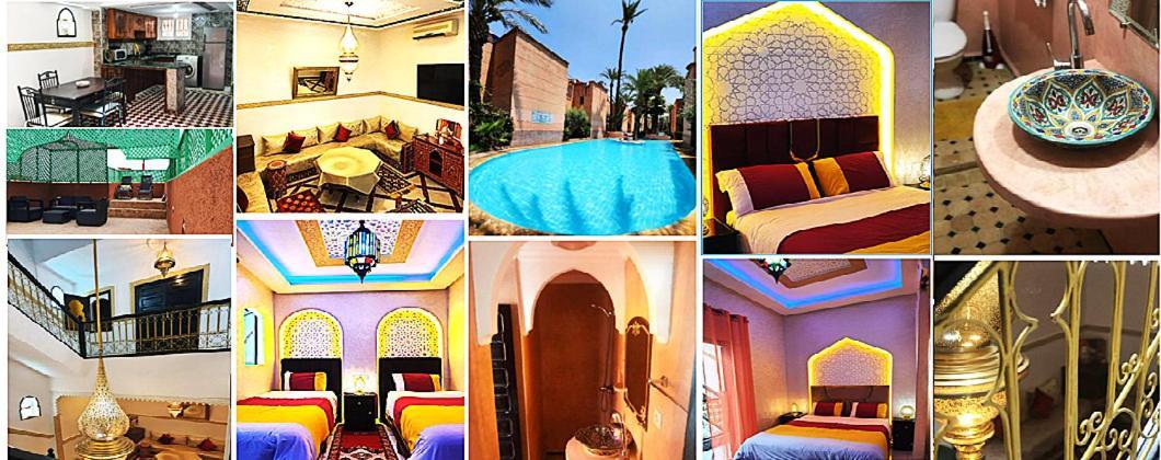 מרקש Quarya Assiyahia - Riad Camilia- Maison Entiere Avec Piscine מראה חיצוני תמונה